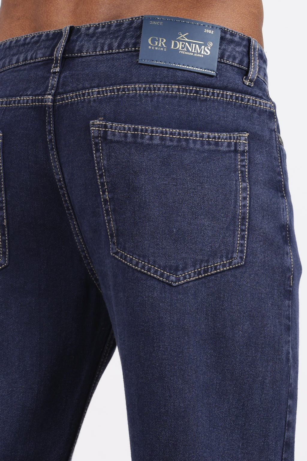Men's Slim Tapered Jeans - Midnight Blue Wash