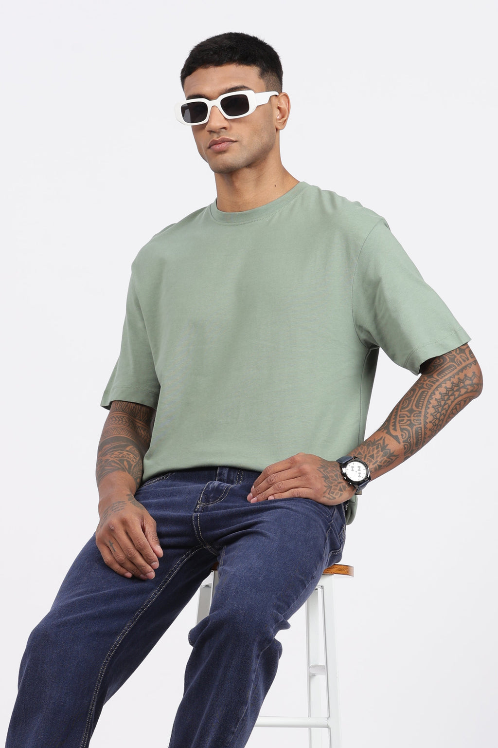 Men's Slim Tapered Jeans - Midnight Blue Wash