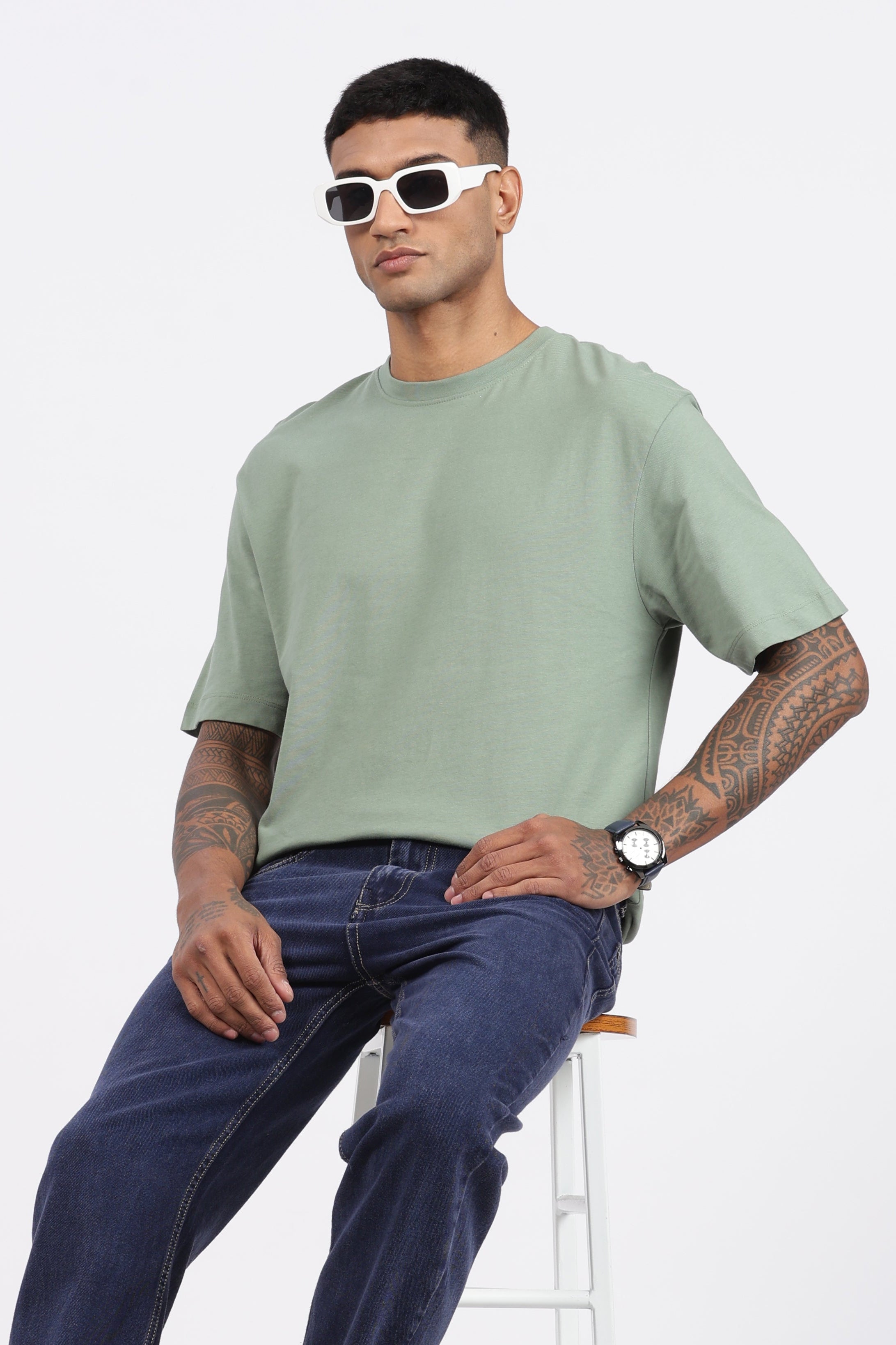 Men's Slim Tapered Jeans - Midnight Blue Wash